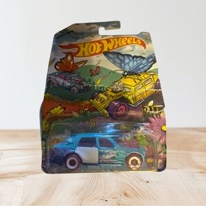 Hot Wheels Blue and White Toy Car